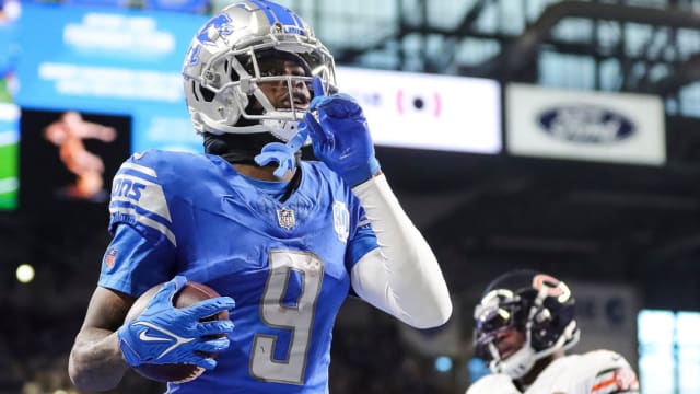 Detroit Lions wide receiver Jameson Williams